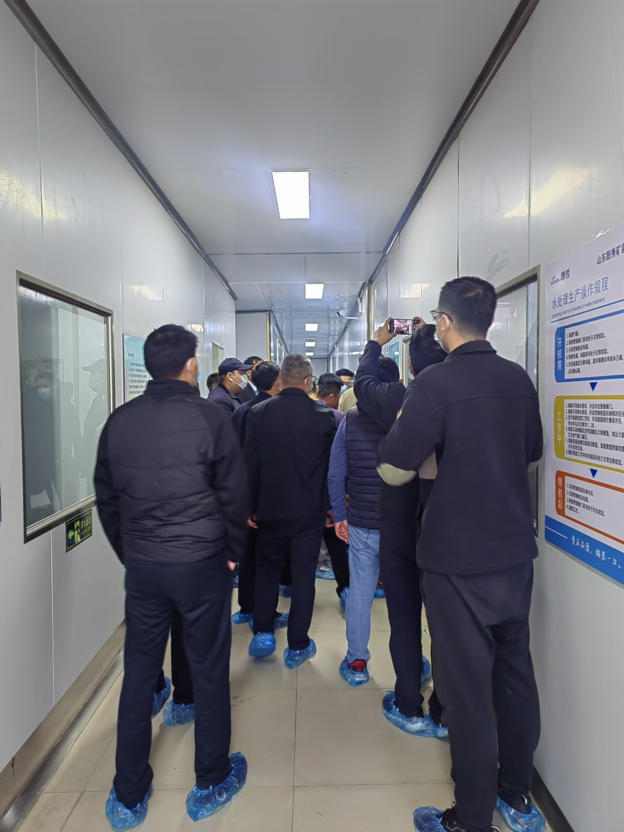 乌兹别克斯坦共和国矿业和地质部走进朗秀水生产基地14